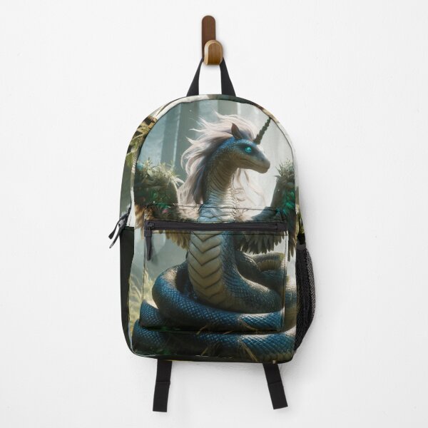 Item preview, Mystical Snake-Alicorn Hybrid: Enchanted Forest Guardian designed and sold by FantasyHybrids.