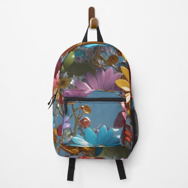 Item preview, 3d Colorful Flowers Backgroun, Floral Pattern designed and sold by HAKKI ARSLAN.