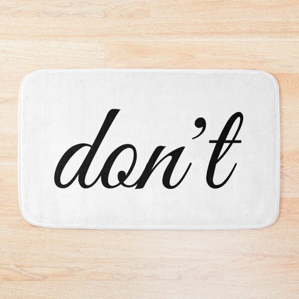 Item preview, Don't designed and sold by ZenStitchMotifs.