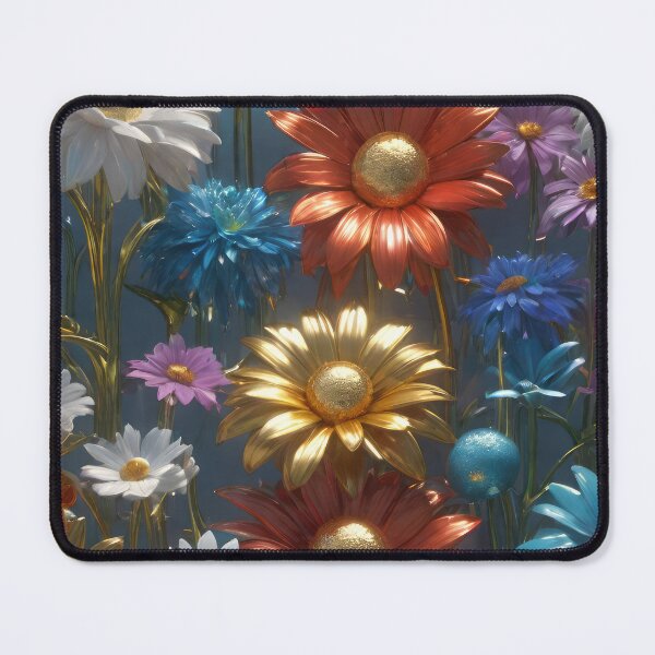 Item preview, 3d Colorful Flowers Backgroun, Floral Pattern designed and sold by HAKKI ARSLAN.