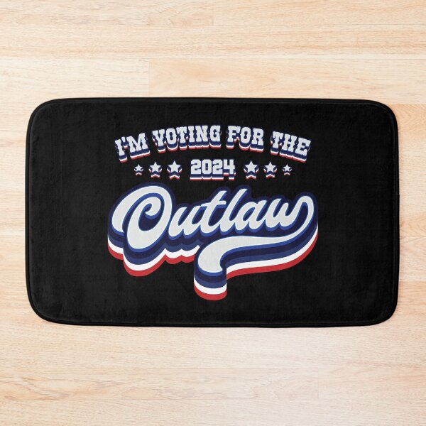 Item preview, I'm Voting For The Outlaw - Elections 2024  designed and sold by Whimsical  Thinker.