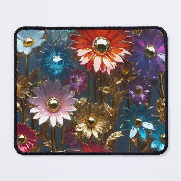 Item preview, 3d Colorful Flowers Backgroun, Floral Pattern designed and sold by HAKKI ARSLAN.