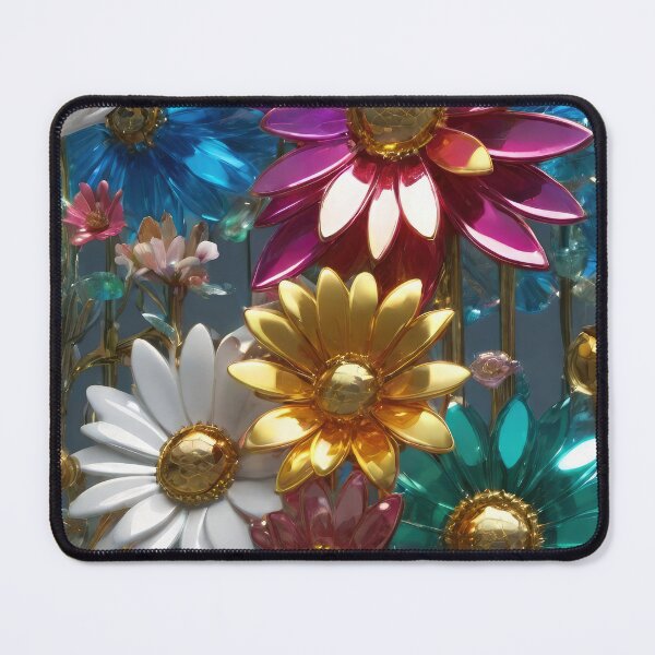Item preview, 3d Colorful Flowers Backgroun, Floral Pattern designed and sold by HAKKI ARSLAN.