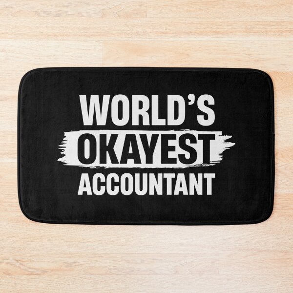 Item preview, Funny Accountant Sayings | World's Okayest Accountant designed and sold by tmerchtrends.