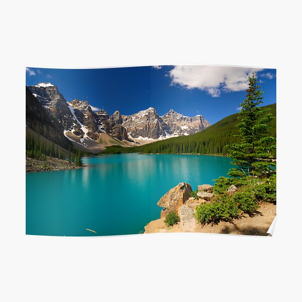 Morraine Lake Poster