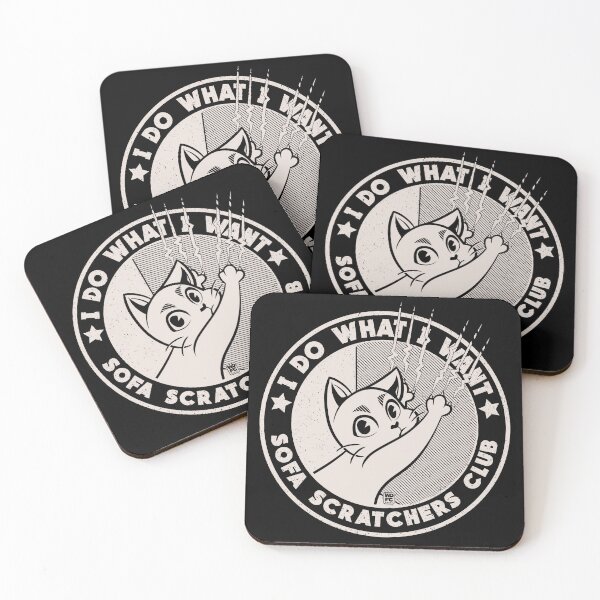 Item preview, Sofa Scratching Cats Club designed and sold by World Domination For Cats ®.