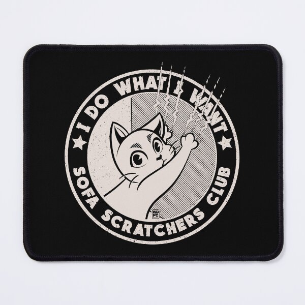 Item preview, Sofa Scratching Cats Club designed and sold by World Domination For Cats ®.