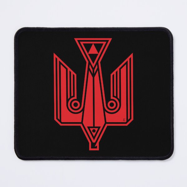 Item preview, Falcon - trident. (red monochrome) designed and sold by sarabeevart.