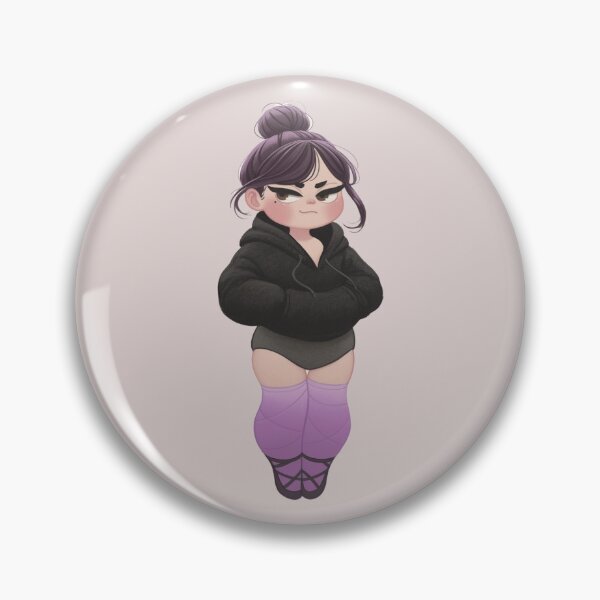 Item preview, Sassy Ballerina in Purple Legwarmers designed and sold by fifi telena.