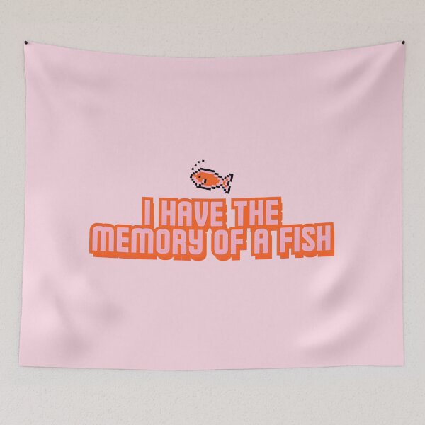 Item preview, I have the memory of a fish designed and sold by THEJIFTSHOP.
