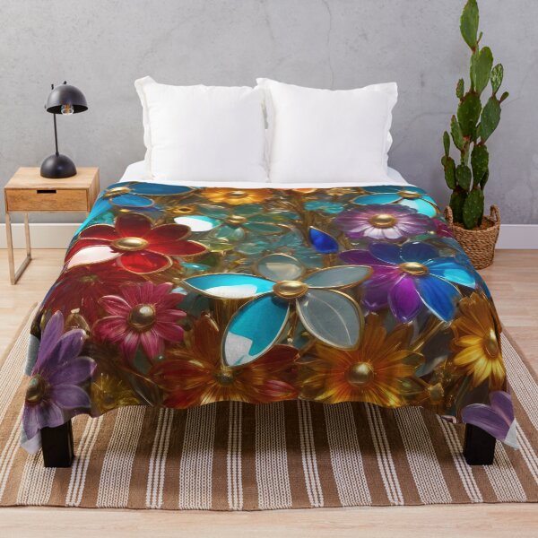 Item preview, 3d Colorful Flowers Backgroun, Floral Pattern designed and sold by HAKKI ARSLAN.