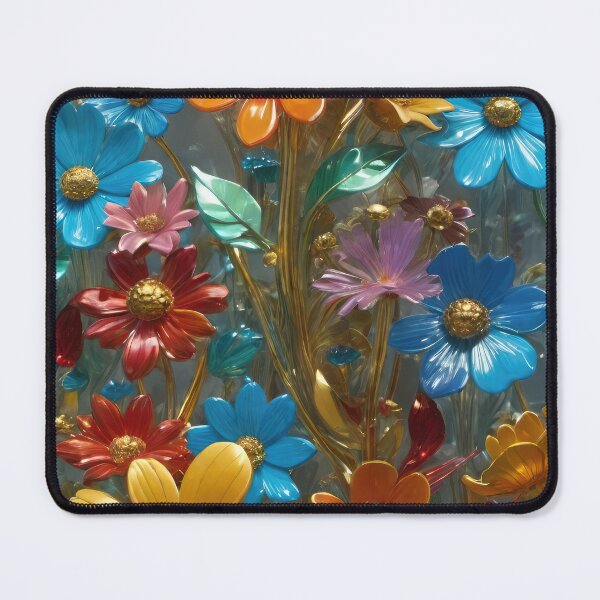 Item preview, 3d Colorful Flowers Backgroun, Floral Pattern designed and sold by HAKKI ARSLAN.