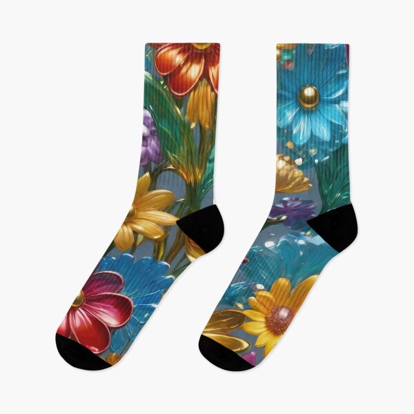 Item preview, 3d Colorful Flowers Backgroun, Floral Pattern designed and sold by HAKKI ARSLAN.