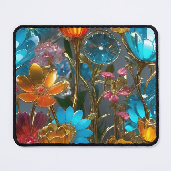 Item preview, 3d Colorful Flowers Backgroun, Floral Pattern designed and sold by HAKKI ARSLAN.