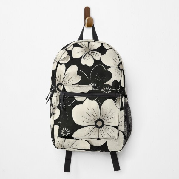Item preview, Black And White Floral Pattern With Detailed Petals designed and sold by brandway.