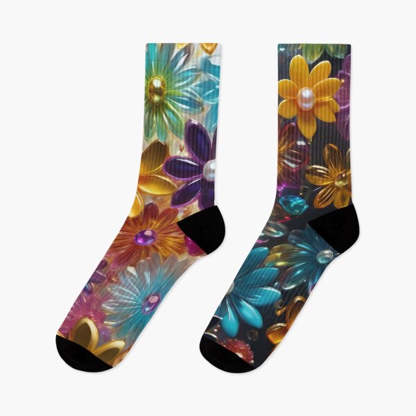 Item preview, 3d Colorful Flowers Backgroun, Floral Pattern designed and sold by HAKKI ARSLAN.