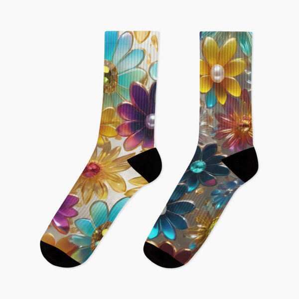 Item preview, 3d Colorful Flowers Backgroun, Floral Pattern designed and sold by HAKKI ARSLAN.