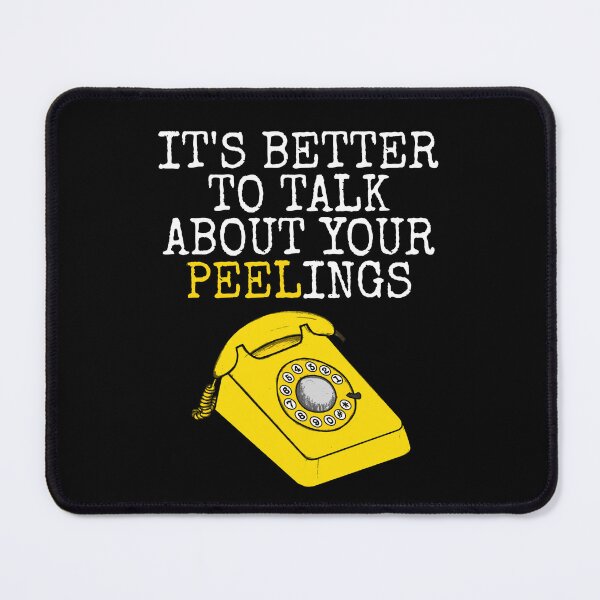Item preview, It's Better To Talk About Your Peelings, Banana Phone Funny designed and sold by doodlerob.