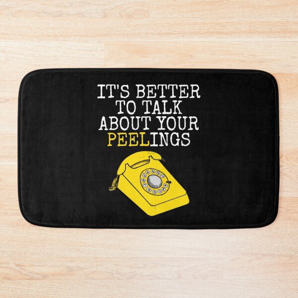 Item preview, It's Better To Talk About Your Peelings, Banana Phone Funny designed and sold by doodlerob.