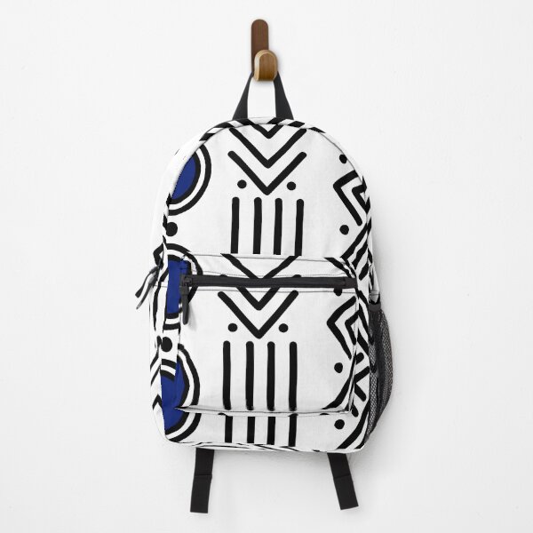 Item preview, White African Mud Cloth Bogolan Abstract Pattern designed and sold by funkyvibes.