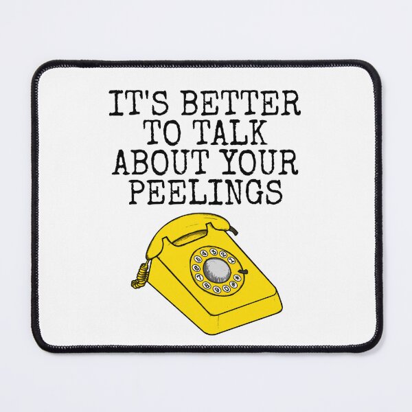 Item preview, It's Better To Talk About Your Peelings, Banana Phone Funny designed and sold by doodlerob.
