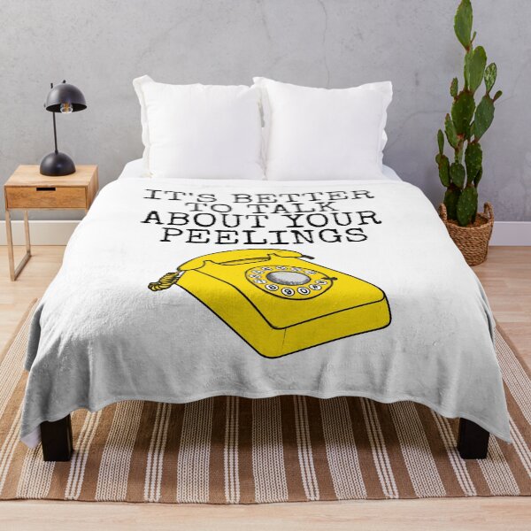 Item preview, It's Better To Talk About Your Peelings, Banana Phone Funny designed and sold by doodlerob.
