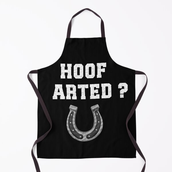 Item preview, Hoof Arted Funny Puns - Who Farted with Horseshoe Dad Joke designed and sold by elvisg03.