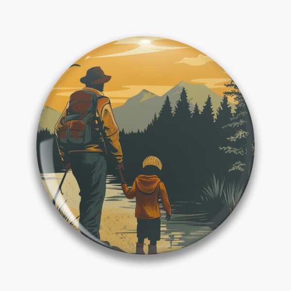 Item preview, Father & Son Fishing designed and sold by Graphics-101.