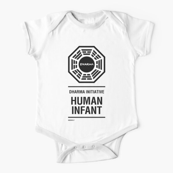 Dharma Initiative Human Infant Onesie Short Sleeve Baby One-Piece