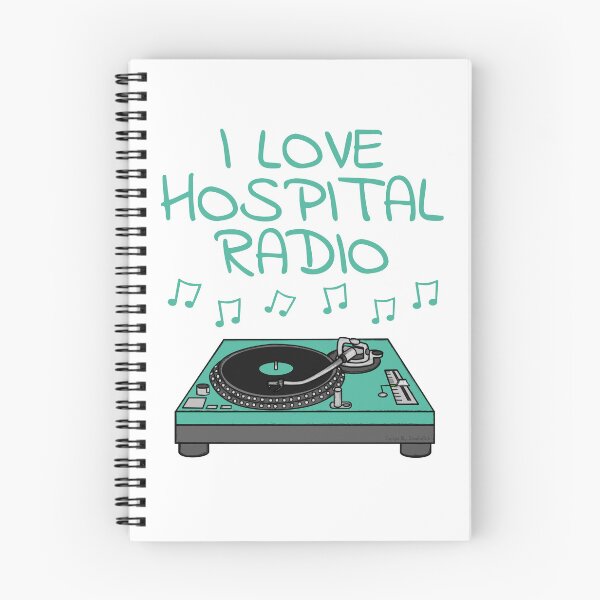 Item preview, I Love Hospital Radio, DJ Radio Presenter Musician designed and sold by doodlerob.