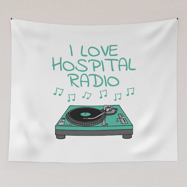 Item preview, I Love Hospital Radio, DJ Radio Presenter Musician designed and sold by doodlerob.