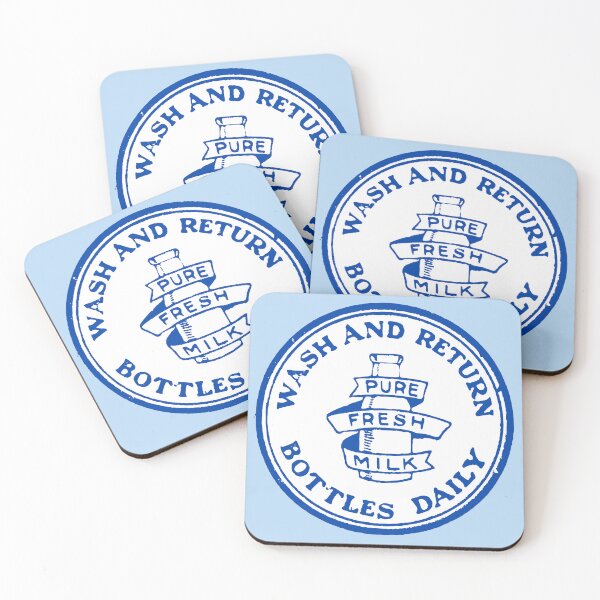 Item preview, Wash And Return Vintage Milk Bottle Cap designed and sold by chrisrivait.