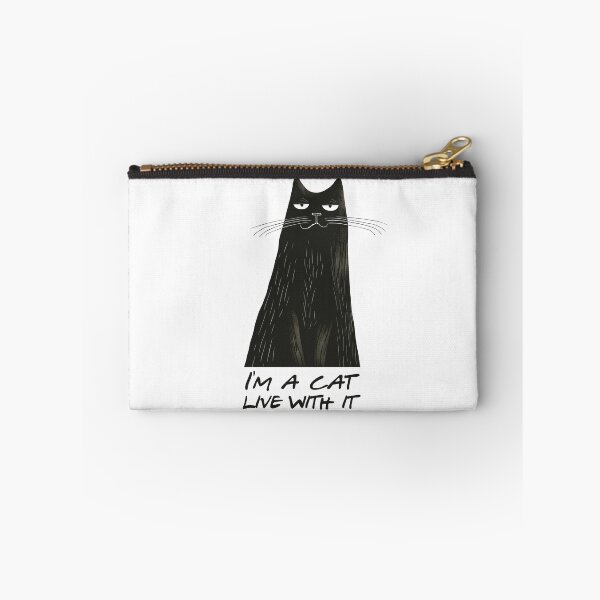 Item preview, I'm a cat. Live with it. designed and sold by SpoonToonCnt.
