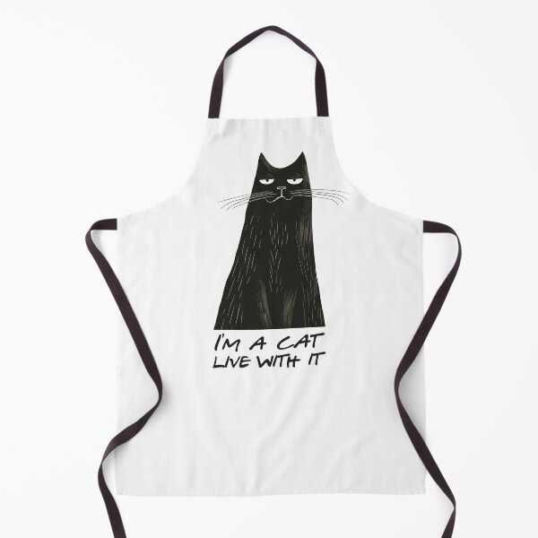 Item preview, I'm a cat. Live with it. designed and sold by SpoonToonCnt.