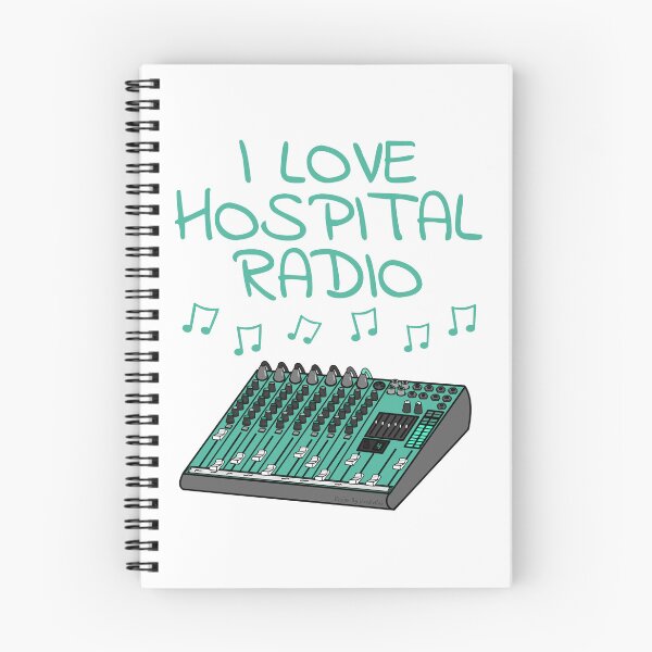 Item preview, I Love Hospital Radio, DJ Radio Presenter Sound Engineer designed and sold by doodlerob.