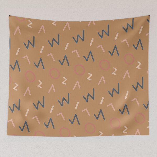 Item preview, Funky Fractal Memphis Pattern designed and sold by PatternsPalette.