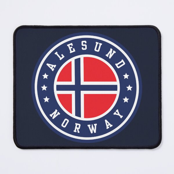Item preview, Alesund Norway Flag designed and sold by jeshands.