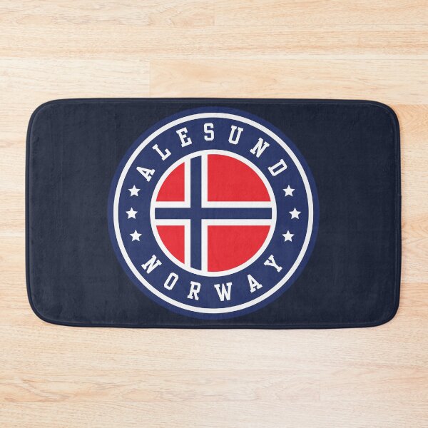 Item preview, Alesund Norway Flag designed and sold by jeshands.