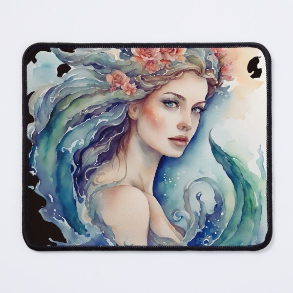 Item preview, Watercolor Siren designed and sold by FitEnvy.