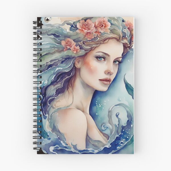Item preview, Watercolor Siren  designed and sold by FitEnvy.