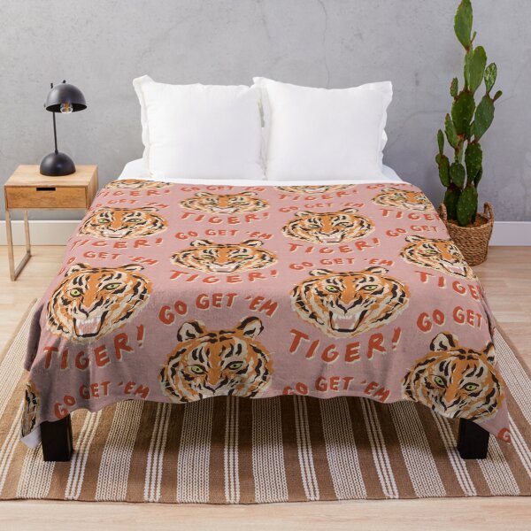 Item preview, Pink Go Get’ em Tiger Print designed and sold by Yan Yu Lee.
