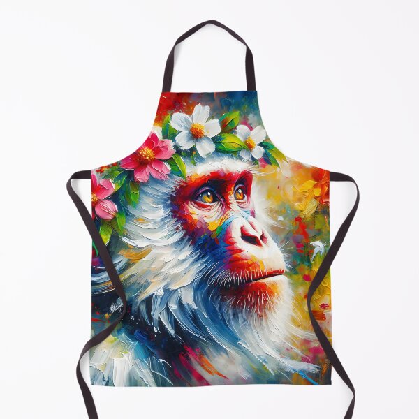 Item preview, Acrylic Majestic Blossoming Ape designed and sold by InsanseCreation.