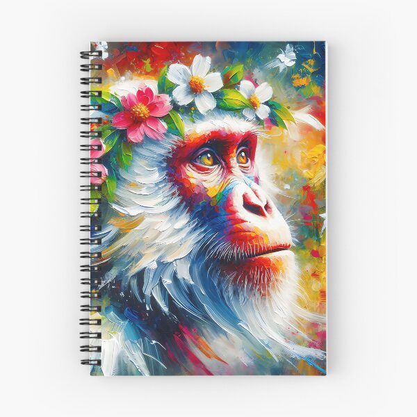 Item preview, Acrylic Majestic Blossoming Ape designed and sold by InsanseCreation.