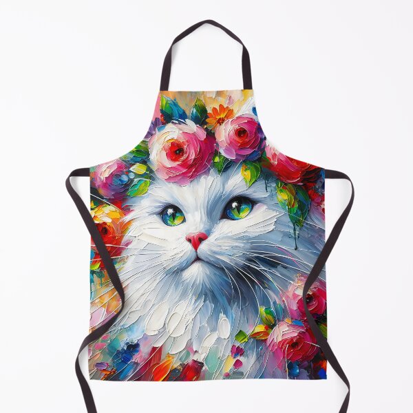 Item preview, Acrylic Majestic Blossoming Cat designed and sold by InsanseCreation.