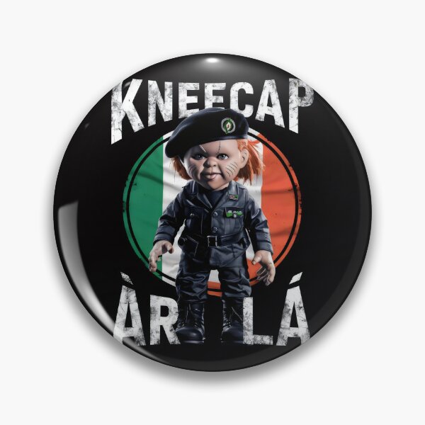 Item preview, KneeCap "Chucky" Ár Lá Irish Gaeilge Republican Design designed and sold by REAL IRISH GIFTS.