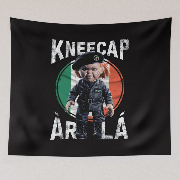 Item preview, KneeCap "Chucky" Ár Lá Irish Gaeilge Republican Design designed and sold by REAL IRISH GIFTS.