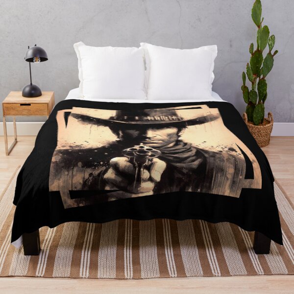 Item preview, Enfrentamiento de vaqueros: pistolero apuntando hacia adelante designed and sold by Hungry-Murphy.