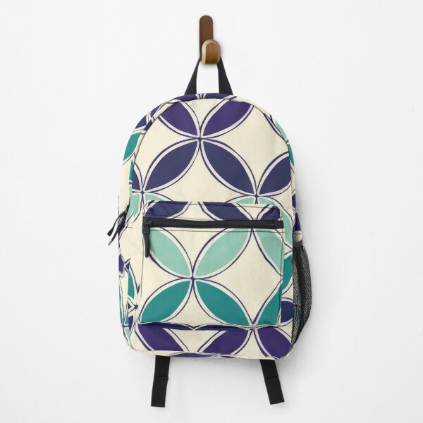 Item preview, Abstract Geometric Pattern With Teal, Purple, and White Circles designed and sold by brandway.