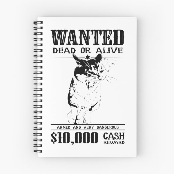 Item preview, wanted cat designed and sold by hichamms.