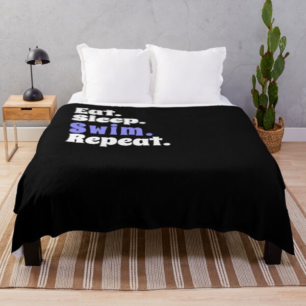Item preview, Funny Gift Swimming Eat Sleep Swim Repeat designed and sold by najma12.